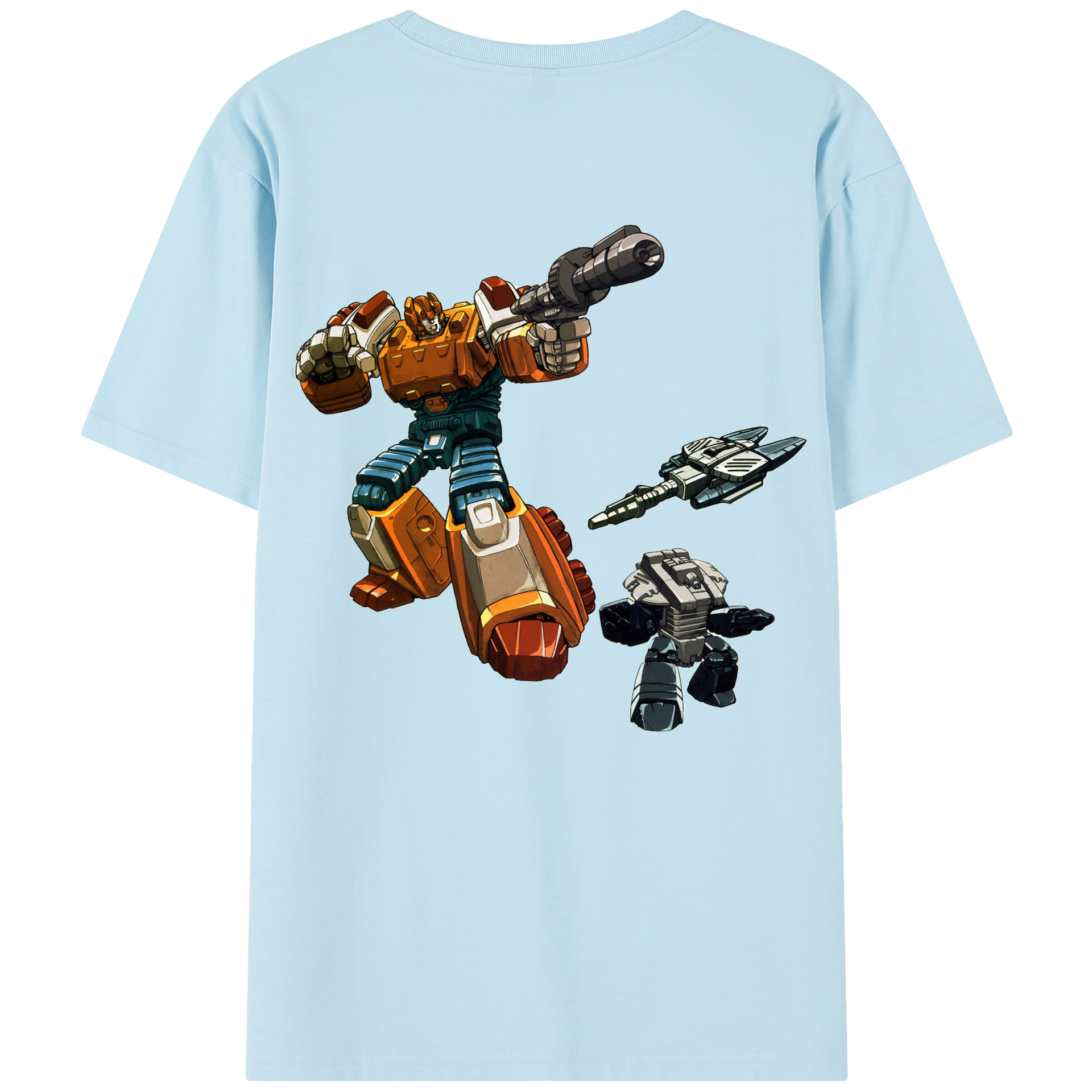 （画像用）  綿100％半袖Tシャツ（背面プリント）